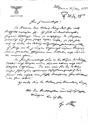 Hitler Commits Suicide