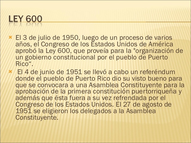 ley publica 600