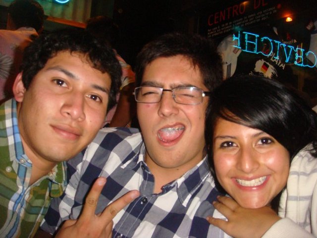 Conoci a dos de mis mejores amigos y amiga