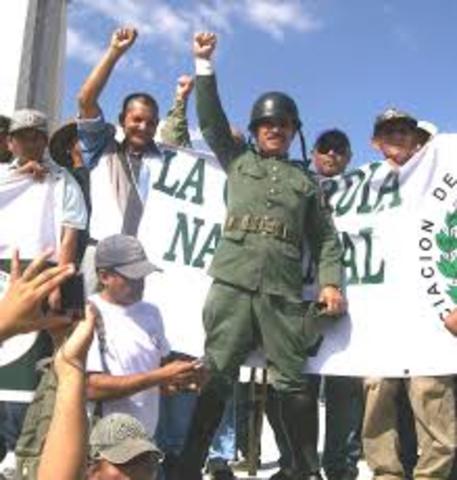Represion Al Pueblo Salvadoreño Por Parte De La Guardia Nacional