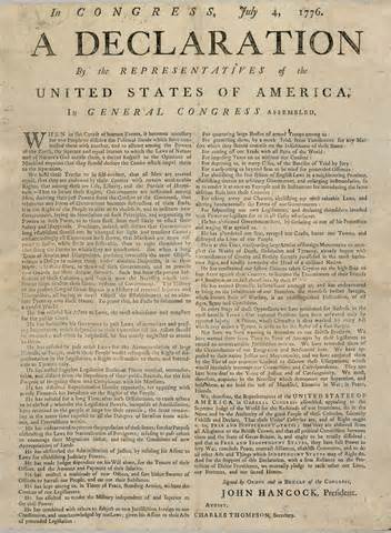 Declaration of Independence