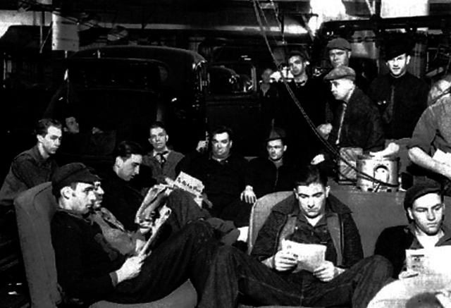 1930s General Motors Sit Down Strike