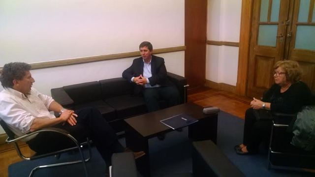 Pirola y Meiners transmitieron su preocupación a Sanmartino.