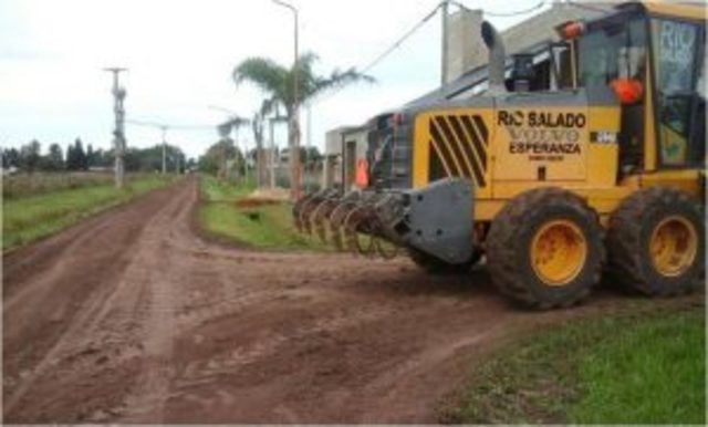 Esperanza | El municipio ya repara las calles afectadas.