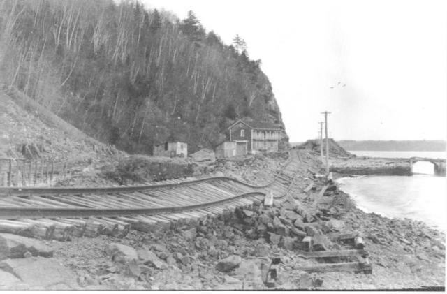 Le chemin de fer se rend à La Malbaie