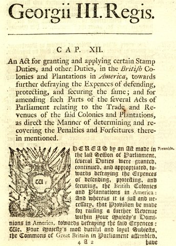 The Stamp Act