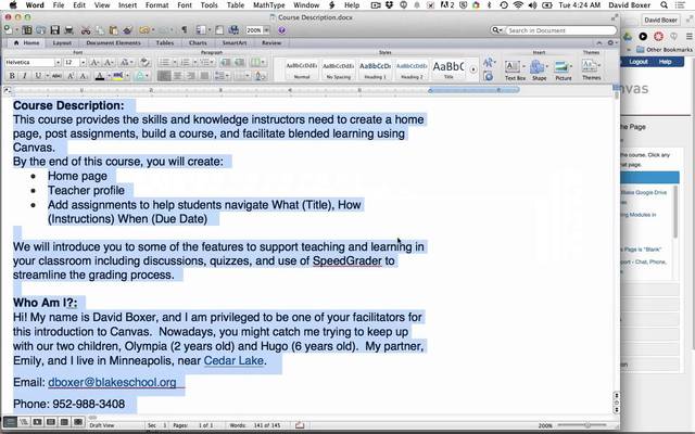 Building an Effective Syllabus