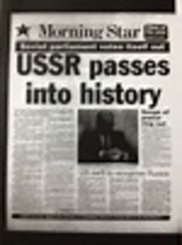 End of USSR