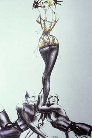 Jean Paul Gaultier et Madonna