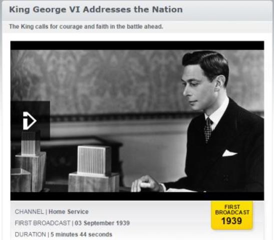 Start of World War II