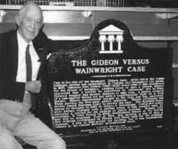 Gideon v. Wainwright (1963)