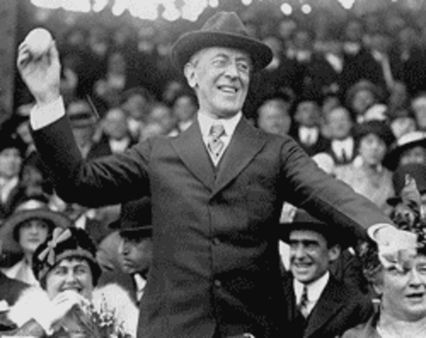 The election of Woodrow Wilson