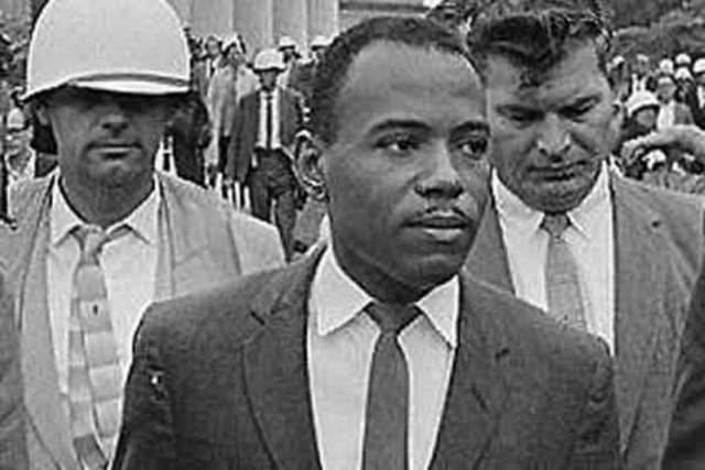 James Meredith enrolls at the University of Mississippi