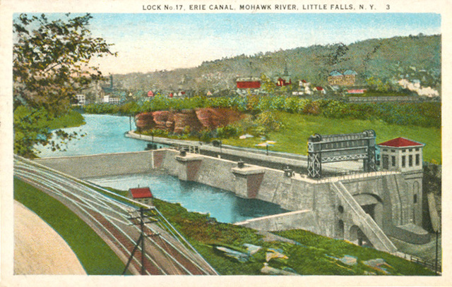 The locks of the Erie Canal