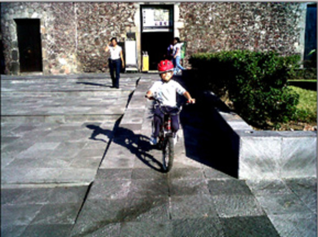 Me encantaba andar en bici por todo el centro de la Ciudad de Cuernavaca.