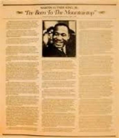 Deliveres final speech