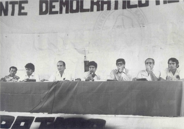 FMLN-FDR presentó su propuesta de paz