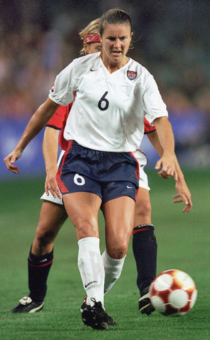 Chastain scored his first five goals in the same game against Mexico on the USWNT.