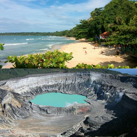 Volcán Poás, Cahuita