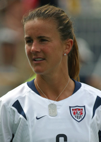 Chastain made her 100th appearance for the USWNT.