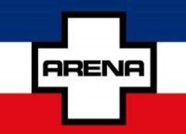 Es fundado el partido político Alianza Republicana Nacionalista (ARENA).