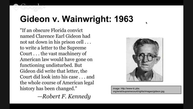 Gideon vs. Wainwright