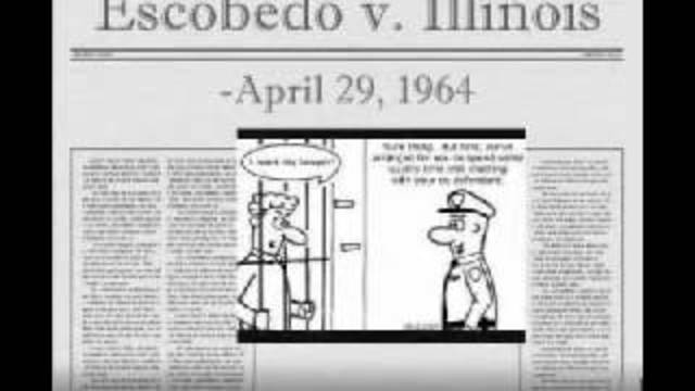 Escobedo vs. Illinois