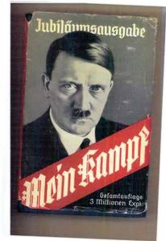 Hitler writes the Mein Kampf