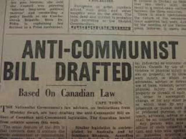 Communist control act of 1954
