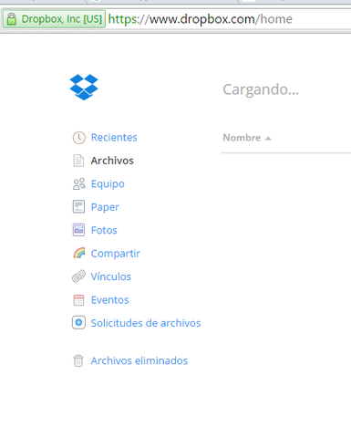 DOMINIO ACTUAL DROPBOX