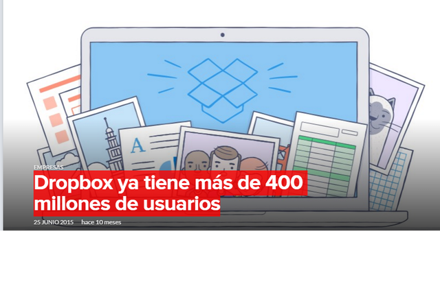 Dropbox ya tiene más de 400 millones de usuarios