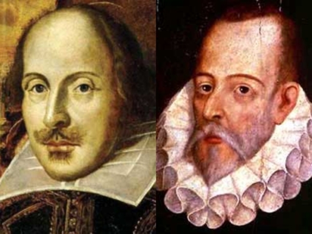 Muerte de Shakespare y Cervantes