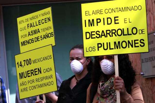 exposure to pollutants in the environment