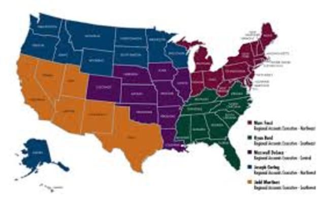 Southwest teritory created