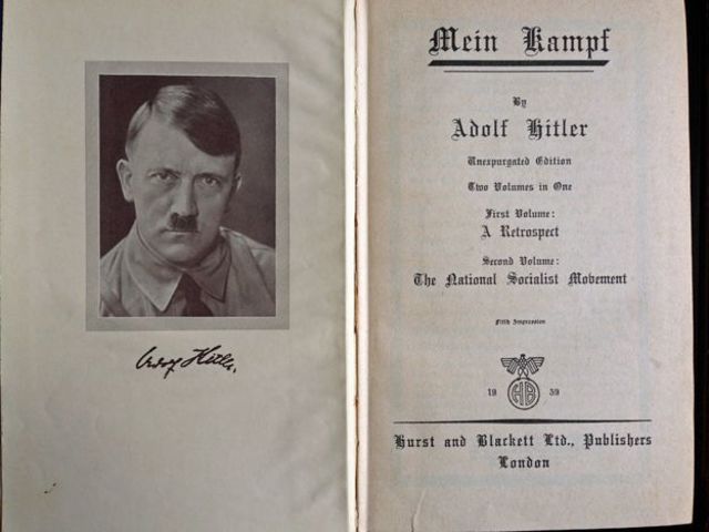 Hitler Writes Mein Kampf