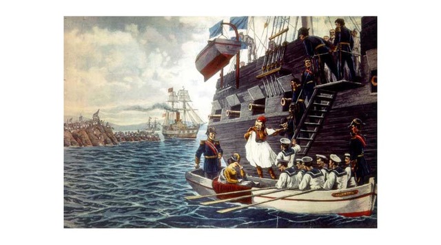 Ο Όθωνας εγκαταλείπει την χώρα,1862