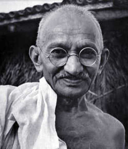 Muerte de M. K. Gandhi por asesinato.