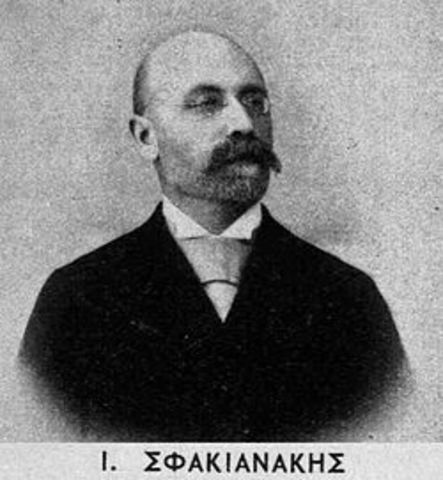 Πάνδημο συλλαλητήριο στο Ηράκλειο και ομιλία Ιωάννη Σφακιανάκη,Mar 21, 1905