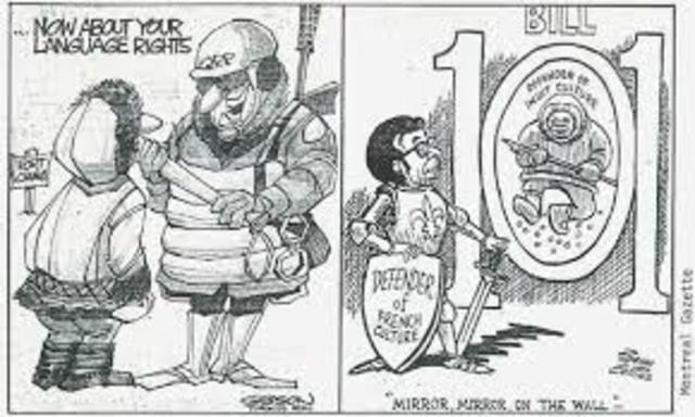 Rene Levesque Proposed Bill 101