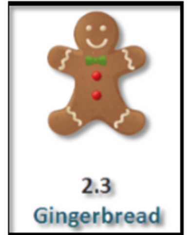 ANDROID 2.3 - GINGERBREAD