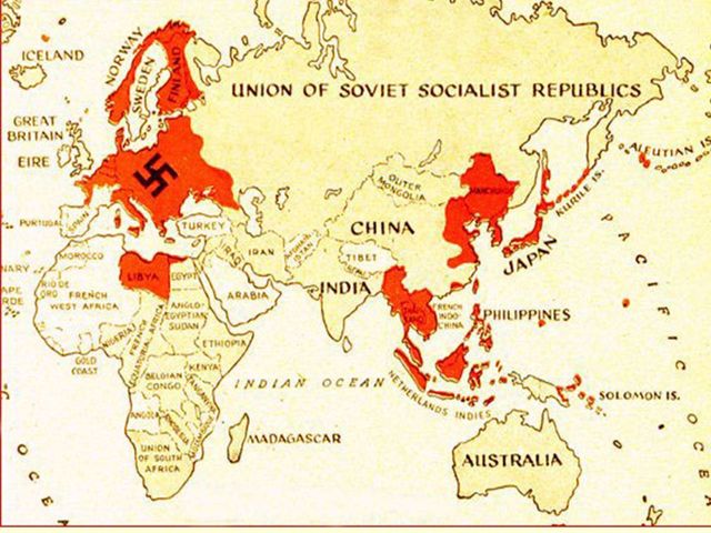 Rome-Berlin-Tokyo Axis formed