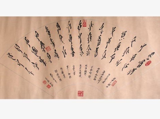 Lily's aunt teaches her NuShu