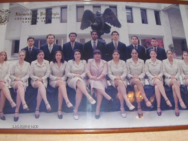 Me titúlo de la Lic. en Pedagogía