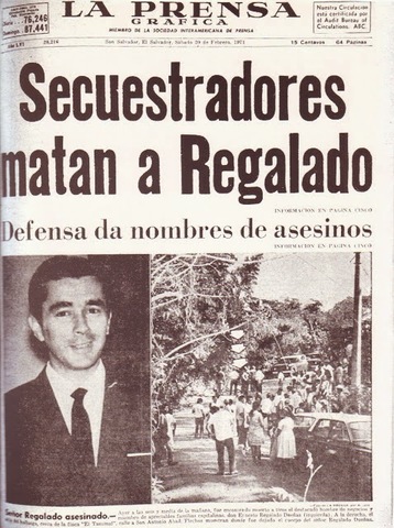 MUERTE DEL EMPRESARIO ERNESTO REGALADO
