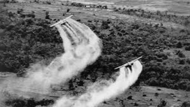 Agent Orange used by U.S. to Expose North Vietnam's Trails