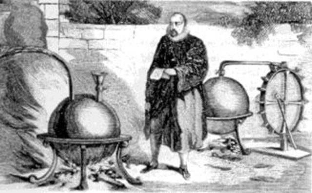 The first known solar activated device was invented