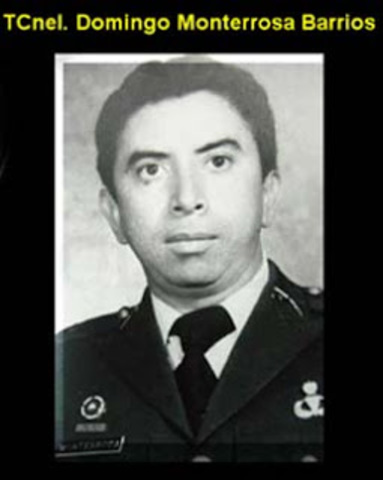Muere el coronel Domingo Monterrosa