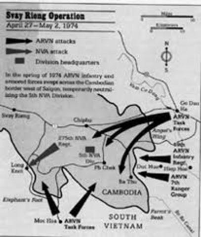 The Battle of Svay Rieng