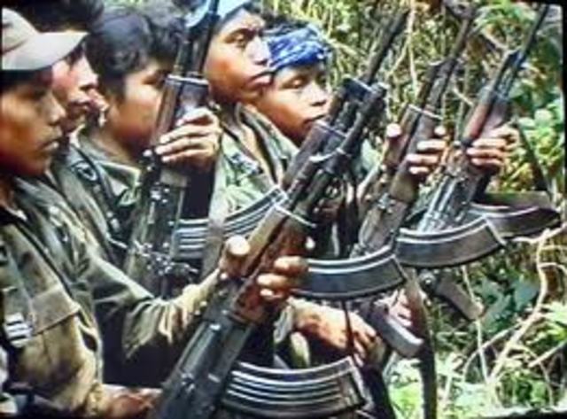 Inicio de la guerra en El Salvador