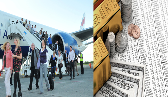 Problema en la demanta turística y fuga de divisas.